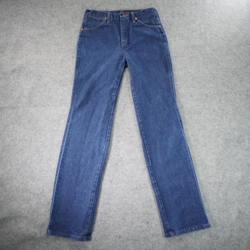Vintage Wrangler Jeans Mens 30x33 Fits 27x32 Blue 936DEN Cowboy‎ Cut Made In USA